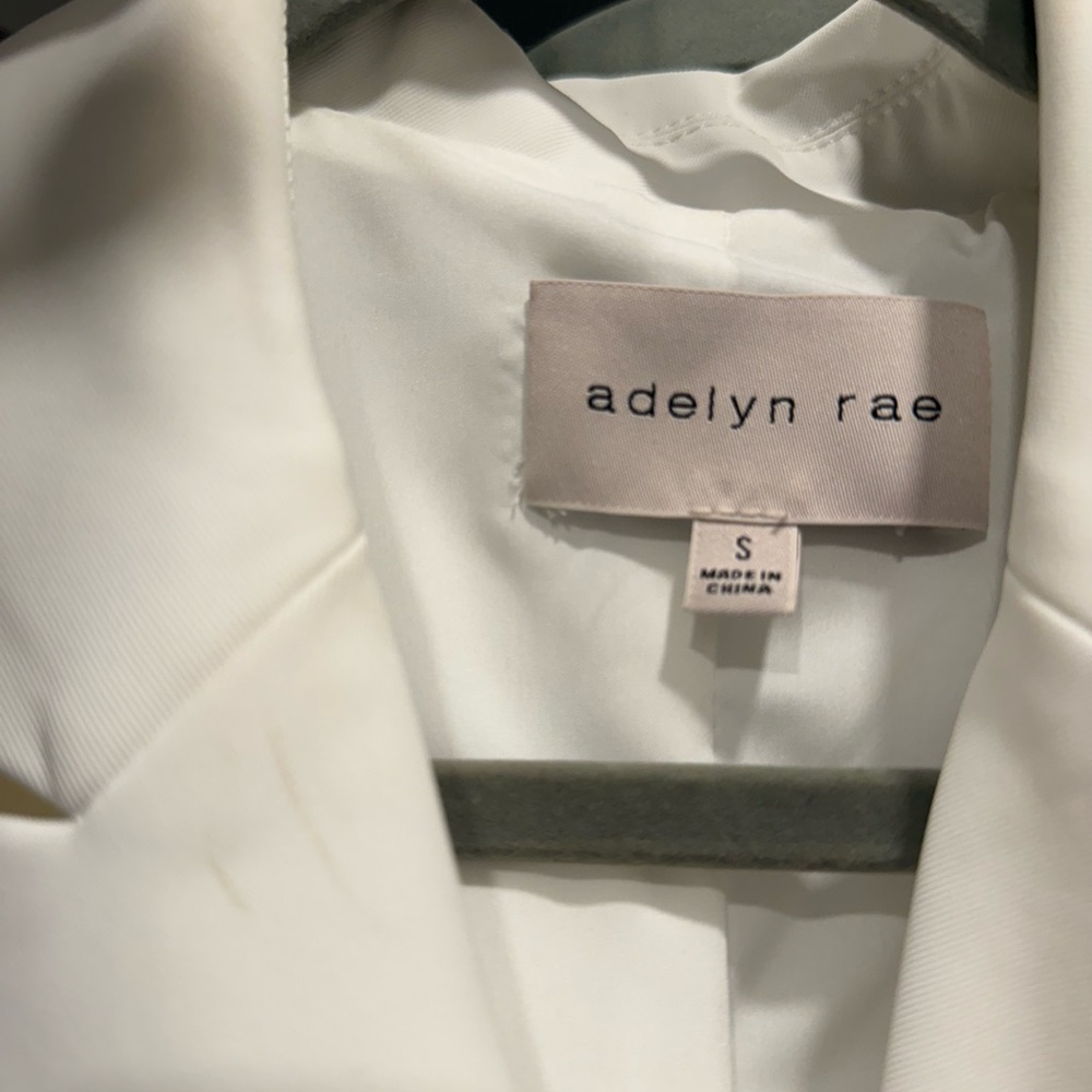 Adelyn Rae White Ruffled Mini Dress - Picture 3 of 6